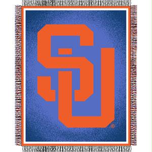 Northwest Syracuse Orangemen NCAA Triple Woven Jacquard Throw 019 Focus 48 x 60 Inch
