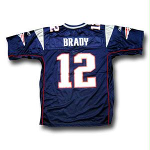 Nfl Teams - Tom Brady #12 New England Patriots NFL Replica Player Jersey By Reebok Team Color