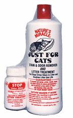 NATURES MIRACLE JUST FOR CATS STAIN/ODOR 16 OZ