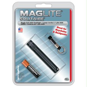 MAGLITE K3A016 Solitaire Blister Pack Black