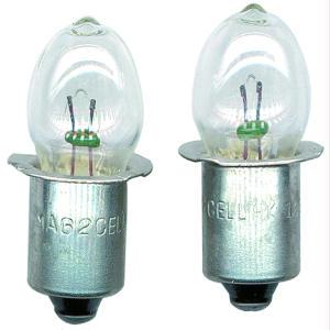 Star Lamps - MAGLITE LWSA201 2 Cell White Star Krypton C Or D Replacement Lamps 2/Pk