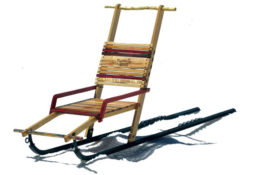 Mountain Boy Sledworks DK-0211-11 Double Kicksled