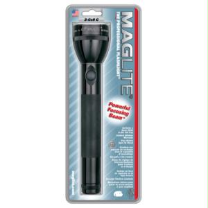 MAGLITE S3C016 3 C Cell Flashlight Black