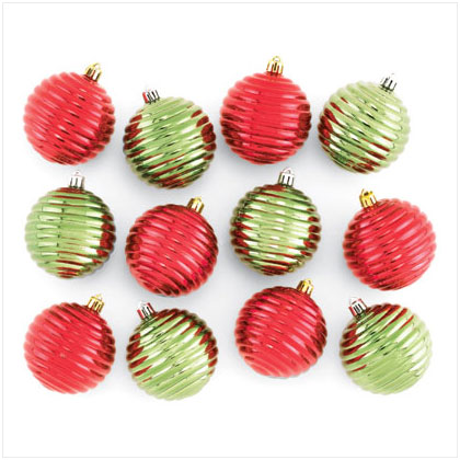 Red and Green Ornaments