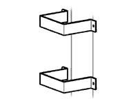 ERGOTRON BRACKET TO MOUNT PERIPHERAL TO 3X3 POST 60158100