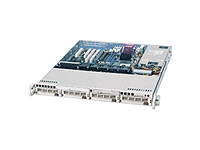 Computer Cabinet - Supermicro Computer Inc 1U Black Single P4/Dual Xeon 420W PS CSE-813MS-420CB
