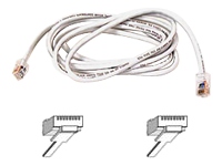 BELKIN COMPONENTS LAN UTP CAT 5e PATCH CABL;7FT;WHITE A3L79107WHT