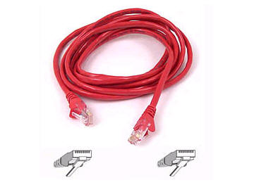 BELKIN COMPONENTS CAT5e PATCH CABLE;20ft RED A3L79120RED