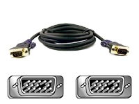 BELKIN COMPONENTS PRO Series Display Cable HD15M/HD15M 6ft F2N02806GLD