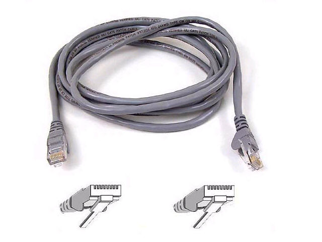 UPC 722868398807 product image for BELKIN COMPONENTS CAT6 patch cable RJ45M/RJ45M 30ft gray A3L980-30-S | upcitemdb.com