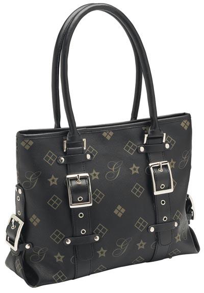 Giovanni Navarre Ladies Stylish Black Handbag Hot LookLUDPRBKL