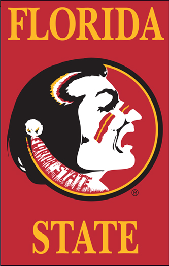 The Party Animal AFFSU Florida State 44x28 Applique Banner AFFSU