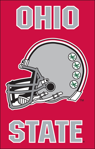 The Party Animal AFOSU Ohio State 44x28 Applique Banner AFOSU