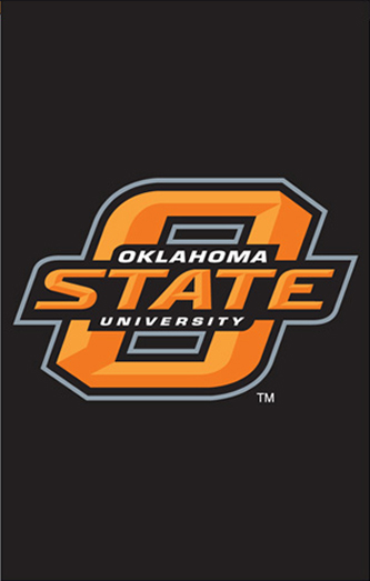 The Party Animal AFOKS Oklahoma State 44x28 Applique Banner AFOKS