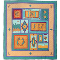 Patch Quilts Quilt Twin Kokoepelli QTKOKO