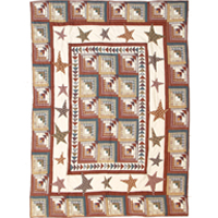 Patch Quilts Quilt Twin Woodland Star And Geese QTWDSG