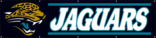 The Party Animal BJJ Jaguars Giant 8-Foot X 2-Foot Nylon Banner BJJ