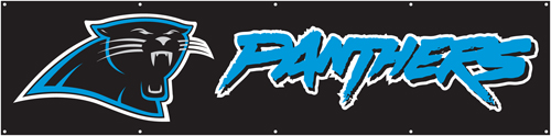 The Party Animal BCP Panthers Giant 8-Foot X 2-Foot Nylon Banner BCP