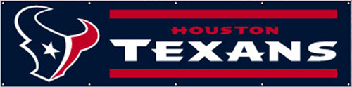 The Party Animal BTX Texans Giant 8-Foot X 2-Foot Nylon Banner BTX