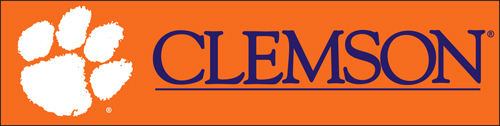 The Party Animal BCLM Clemson Giant 8-Foot X 2-Foot Nylon Banner BCLM