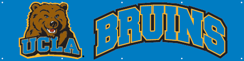 The Party Animal BUCLA UCLA Giant 8-Foot X 2-Foot Nylon Banner BUCLA