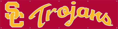 The Party Animal BUSC USC Giant 8-Foot X 2-Foot Nylon Banner BUSC