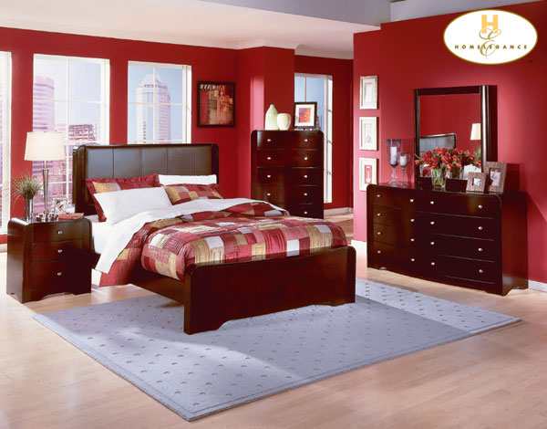 Home Elegance Bow Front Dresser Ebonized Cherry... by Home Elegance