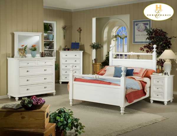 Home Elegance Cottage White Dresser Decorative... by Home Elegance