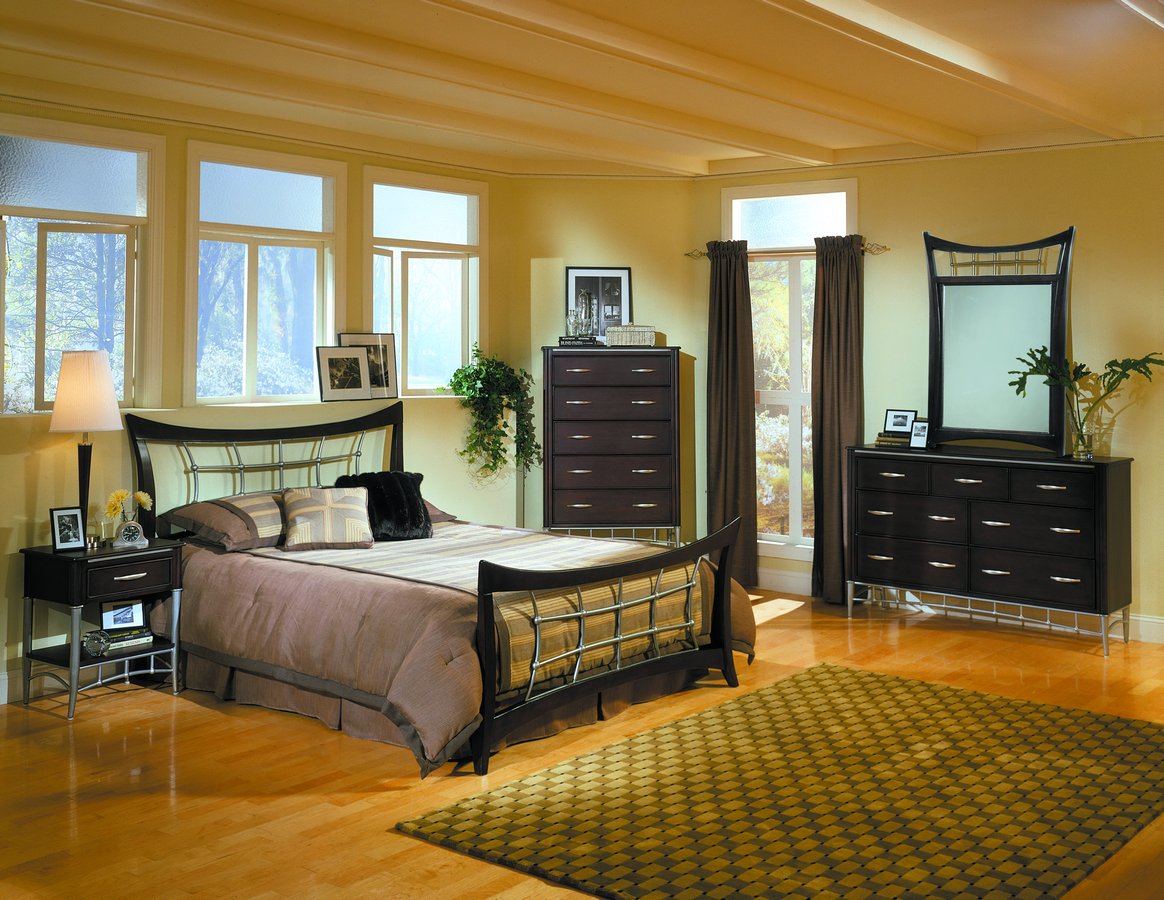 Home Elegance Modern Dresser Satin Nickle Design... by Home Elegance
