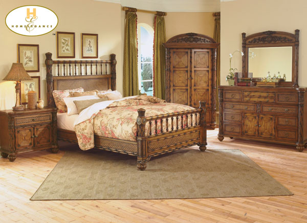 Click here to buy Home Elegance Tropical Style Bureau Dresser Carved... by Home Elegance.