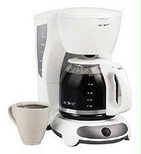 Mr. Coffee 12-Cup Switch Coffee Maker White TF12