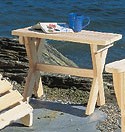 Cedar Outdoor Furniture - Rustic Natural Cedar RECTANGLE TABLE - 409