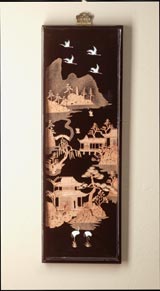 ASIAN SCENERY WALL SCULPTURE by SWM
