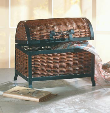 RATTAN TREASURE CHEST by SWM