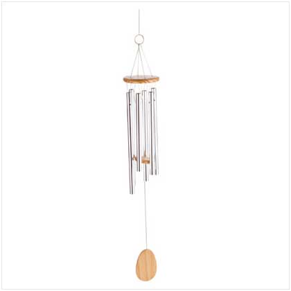 SWM 28191 3 1/2 Dia. x 23 1/2 L Classic Windchimes  Wood and aluminum