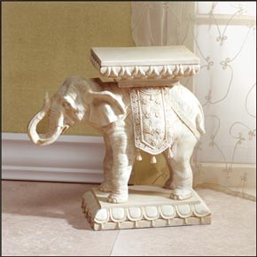 World Inspirations LUCKY ELEPHANT PLANT STAND SWM332