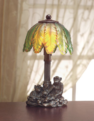 Palm Tree Lamps - MONKEY PALM TREE LAMP