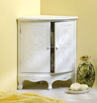 CORNER CURIO CABINET