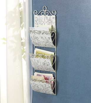 CLASSIC WHITE LETTER ORGANIZER by SWM