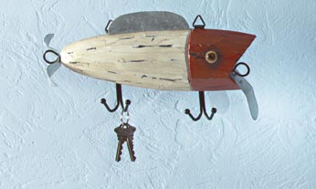 FISHING LURE HANGER