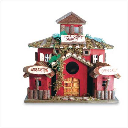 SWM 35146 Finch Valley Winery BirdHouse
