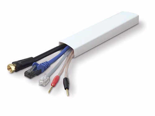 Cord Concealer - BELKIN COMPONENTS Hide A-Way Cord Concealer White F8B015
