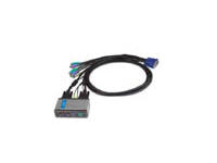 DLINK SYSTEMS KVM/audio switch 2 ports 1 local user KVM121