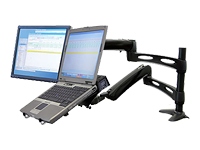 Desks - ERGOTRON LX Dual Desk Mount Arm Black 28-512-195