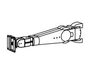 ERGOTRON Ergotron  Monitor arm  black 45007085