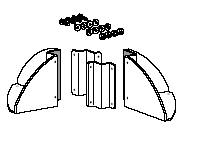 ERGOTRON Base for 3inx 3in Poles 60360100