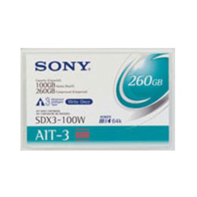 Sony Camera/Storage AIT3 100/260GB 8MM Tape Cart. SDX3100C//AWW