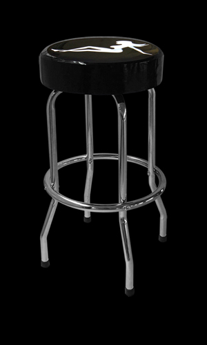 OTEM Barstool Single Foot Ring wout Swivel Lady Silhouette OTEM 801003