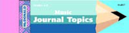 MCDONALD PUBLISHING MC-J807 JOURNAL BOOKLET MUSIC