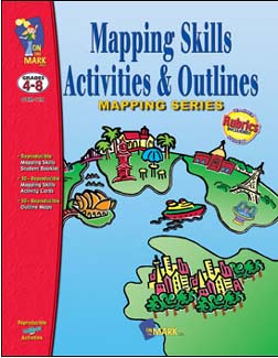 On The Mark Otm119 Mapping Skills Activities & Outline S